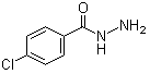 structure of CAS# 536-40-3, 4-Chlorobenzhydrazide;(4-Chlorobenzoyl)hydrazine; 4-Chlorobenzenecarboxylic acid hydrazide; 4-Chlorobenzoylhydrazide; INHd 15; NSC 54990; p-Chlorobenzhydrazide