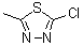 structure of CAS# 53645-94-6, 2-Chloro-5-methyl-1,3,4-thiadiazole