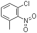 structure of CAS# 5367-26-0, 2-Nitro-3-chlorotoluene;3-Chloro-2-nitrotoluene; 1-Chloro-3-methyl-2-nitrobenzene