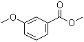 结构式 CAS# 5368-81-0, 3-甲氧基苯甲酸甲酯