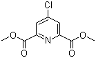 结构式 CAS# 5371-70-0, 2,6-双(甲氧羰基)-4-氯吡啶