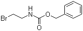 structure of CAS# 53844-02-3, 2-Bromoethylcarbamic acid benzyl ester;2-Bromo-N-(benzyloxycarbonyl)ethylamine; 2-Benzyloxycarbonylaminoethyl bromide; Benzyl (2-bromoethyl)carbamate; Benzyl N-(2-bromoethyl)carbamate; N-Benzyloxycarbonyl-2-bromoethylamine; NSC 128581