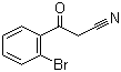结构式 CAS# 53882-80-7, 2-溴苯甲酰乙腈
