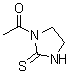 结构式 CAS# 5391-52-6, 1-乙酰基-2-咪唑烷硫酮