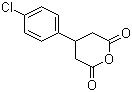 结构式 CAS# 53911-68-5, 3-(4-氯苯基)戊二酸酐