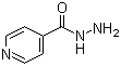 结构式 CAS# 54-85-3, 异烟肼; 吡啶-4-甲酰肼