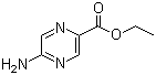 结构式 CAS# 54013-06-8, 5-氨基吡嗪-2-羧酸乙酯