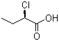 structure of CAS# 54053-45-1, (R)-2-Chlorobutanoic acid;(+)-alpha-Chlorobutanoic acid; (R)-2-Chlorobutanoic acid; (R)-2-Chlorobutyric acid; (R)-alpha-Chlorobutyric acid