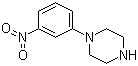 结构式 CAS# 54054-85-2, 1-(3-硝基苯基)哌嗪