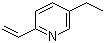 structure of CAS# 5408-74-2, 5-Ethyl-2-vinylpyridine