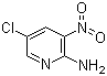 结构式 CAS# 5409-39-2, 2-氨基-5-氯-3-硝基吡啶