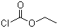 结构式 CAS# 541-41-3, 氯甲酸乙酯