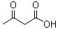 structure of CAS# 541-50-4, 3-Oxobutanoic acid
