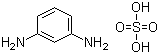 1,3-Phenylenediamine sulfate molecular structure (CAS 541-70-8)