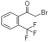 structure of CAS# 54109-16-9, 2-Bromo-2'-(trifluoromethyl)acetophenone;2-Bromo-1-(2-trifluoromethylphenyl)ethanone