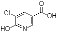 结构式 CAS# 54127-63-8, 5-氯-6-羟基烟酸