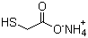 structure of CAS# 5421-46-5, Ammonium thioglycolate ;Ammonium mercaptoacetate