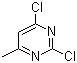 structure of CAS# 5424-21-5, 2,4-Dichloro-6-methylpyrimidine