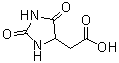 结构式 CAS# 5427-26-9, 2,4-二氧代咪唑烷-5-乙酸