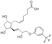 结构式 CAS# 54276-17-4, 氟前列醇