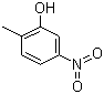 结构式 CAS# 5428-54-6, 5-硝基-2-甲基苯酚; 5-硝基邻甲酚