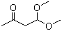 structure of CAS# 5436-21-5, Acetylacetaldehyde dimethyl acetal;3-Ketobutyraldehyde dimethyl acetal; 3-Oxobutyraldehyde dimethylacetal; 4,4-Dimethoxy-2-butanone; 4,4-Dimethoxybutanon; KBA
