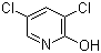 结构式 CAS# 5437-33-2, 3,5-二氯-2-羟基吡啶