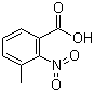 structure of CAS# 5437-38-7, 3-Methyl-2-nitrobenzoic acid;2-Nitro-m-toluic acid