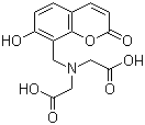 钙黄绿素蓝分子结构 (CAS 54375-47-2)