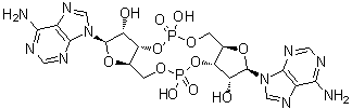 结构式 CAS# 54447-84-6, 环二腺苷酸