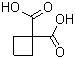 structure of CAS# 5445-51-2, 1,1-Cyclobutanedicarboxylic acid;Cyclobutane-1,1-dicarboxylic acid
