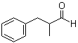 2-Methyl-3-phenylpropanal molecular structure (CAS 5445-77-2)