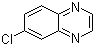 structure of CAS# 5448-43-1, 6-Chloroquinoxaline;NSC 17797