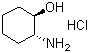 structure of CAS# 5456-63-3, trans-2-Aminocyclohexanol hydrochloride