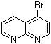 结构式 CAS# 54569-28-7, 4-溴-1,8-萘啶