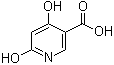 结构式 CAS# 5466-62-6, 4,6-二羟基烟酸