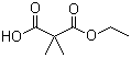 structure of CAS# 5471-77-2, 3-Ethoxy-2,2-dimethyl-3-oxopropanoic acid
