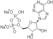 structure of CAS# 54735-61-4, Inosine-5'-diphosphoric acid disodium salt