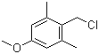 structure of CAS# 54757-00-5, 2,6-Dimethyl-4-methoxybenzyl chloride;2-(Chloromethyl)-5-methoxy-1,3-dimethylbenzene