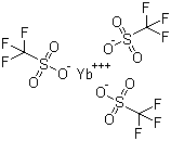 结构式 CAS# 54761-04-5, 三氟甲烷磺酸镱