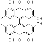 Protohypericin molecular structure (CAS 548-03-8)