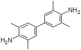 structure of CAS# 54827-17-7, Tetramethylbenzidine;3,3',5,5'-Tetramethylbenzidine; TMB Quick