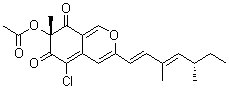 结构式 CAS# 549-23-5, 核丛青霉素