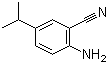 结构式 CAS# 549488-76-8, 2-氨基-5-(1-甲基乙基)苯腈
