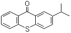 结构式 CAS# 5495-84-1, 2-异丙基硫杂蒽酮; 光起始剂-ITX