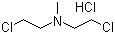 structure of CAS# 55-86-7, Chlormethine hydrochloride;Mechlorethamine hydrochloride; Bis(2-chloroethyl)methylamine hydrochloride; 2-Chloro-N-(2-chloroethyl)-N-methylethanamine hydrochloride