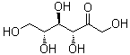 structure of CAS# 551-68-8, D-Psicose;D-Allulose; D-ribo-2-Hexulose