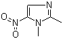 1,2-Dimethyl-5-nitroimidazole molecular structure (CAS 551-92-8)