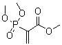 结构式 CAS# 55168-74-6, 2-膦酰基丙烯酸三甲酯