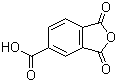 1,2,4-Benzenetricarboxylic anhydride molecular structure (CAS 552-30-7)